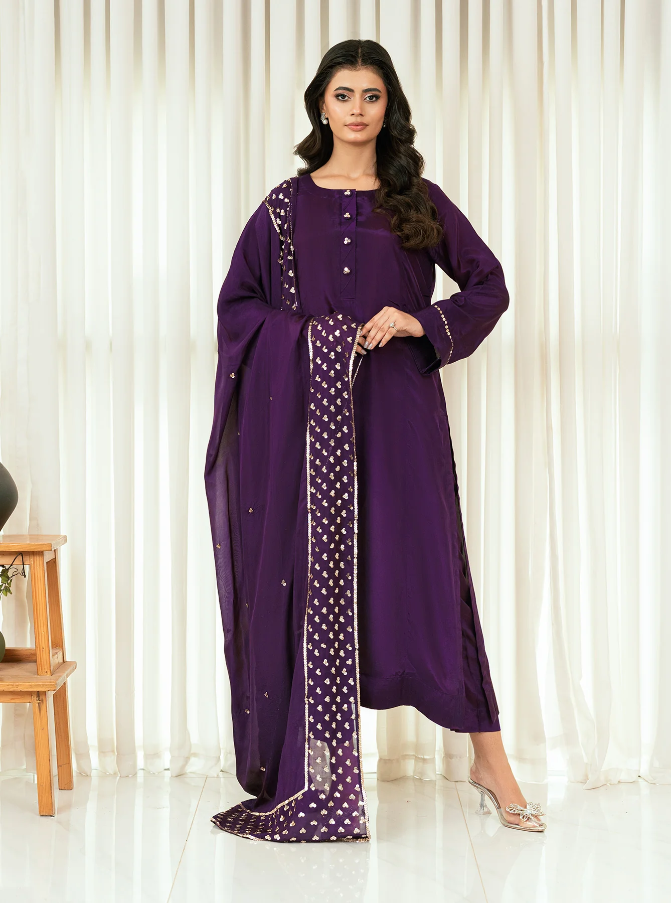 Sitaara - Luxe Embroidered - 3 Piece - Image 6